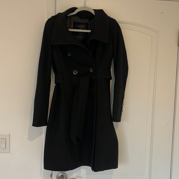 Black Guess coat - Picture 1 of 5